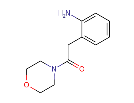 Molecular Structure of 80798-83-0 (4-(2-aminophenylacetyl)morpholine)