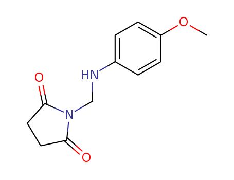 2,5-Pyrrolidinedione, 1-[[(4-methoxyphenyl)amino]methyl]-