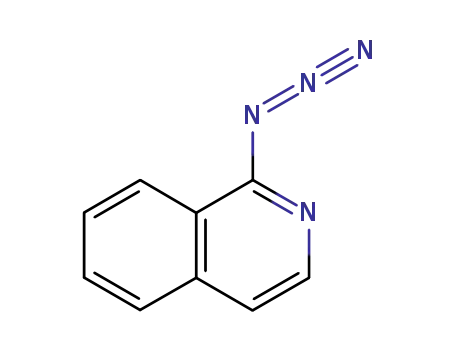 Molecular Structure of 75275-87-5 (Isoquinoline, 1-azido-)