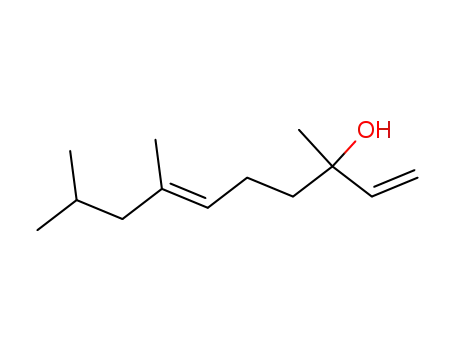 Molecular Structure of 56105-46-5 (3,7,9-trimethyldeca-1,6-dien-3-ol)