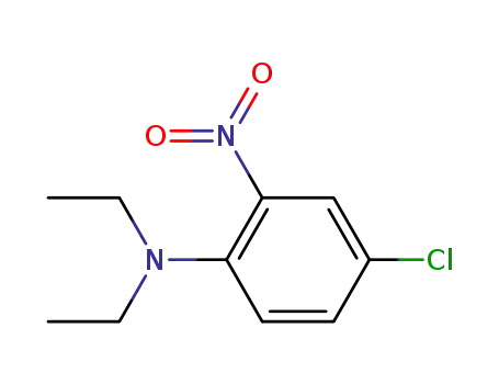 Molecular Structure of 86309-90-2 (N-(4-Chloro-2-nitrophenyl)diethylamine)