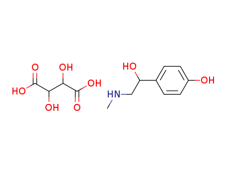 (beta-,4-Dihydroxyphenethyl)methylammonium hydrogen (R-(R*,R*))-tartrate