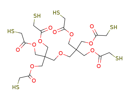 Molecular Structure of 33250-21-4 (DIPENTAERYTHRITOL HEXAKIS THIOGLYCOLATE)