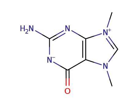 Molecular Structure of 524-35-6 (7,9-DIMETHYLGUANINE)