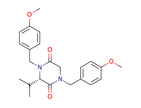 2,5-Piperazinedione,1,4-bis[(4-methoxyphenyl)methyl]-3-(1-methylethyl)-, (3S)-
