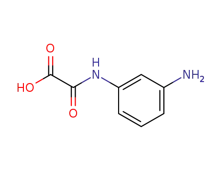 Molecular Structure of 101-09-7 ([(3-aminophenyl)amino]oxoacetic acid)