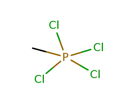Molecular Structure of 2725-68-0 (tetrachloromethylphosphorane)