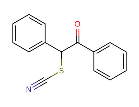 1,2-diphenyl-2-thiocyanato-ethanone cas  19203-00-0
