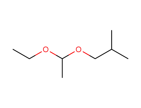 Molecular Structure of 6986-51-2 (1-(1-ethoxyethoxy)-2-methylpropane)