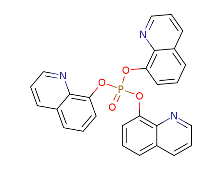 8-Quinolinol, phosphate(3:1) (ester) (9CI)