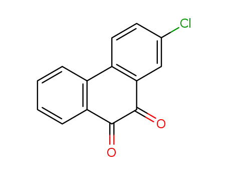 Molecular Structure of 56961-98-9 (9,10-Phenanthrenedione, 2-chloro-)