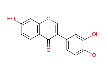 Molecular Structure of 20575-57-9 (Calycosin)