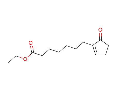 Molecular Structure of 40098-44-0 (ethyl 5-oxocyclopent-1-ene-1-heptanoate)