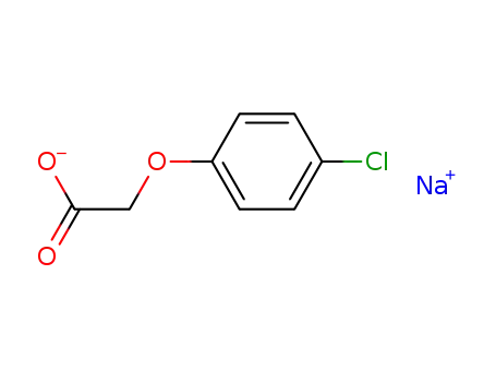 Molecular Structure of 13730-98-8 (Sodium 4-chlorophenoxyacetate)
