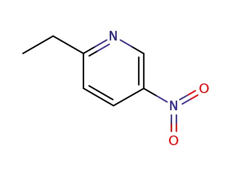 Molecular Structure of 31557-73-0 (2-ETHYL-5-NITROPYRIDINE)