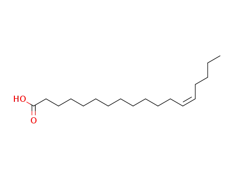Molecular Structure of 7378-89-4 (13-Octadecenoic acid)