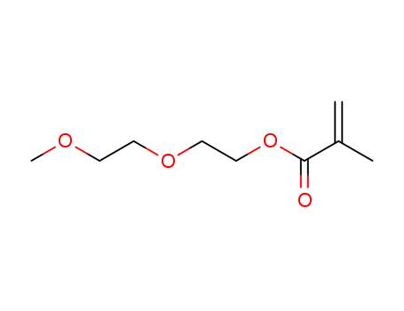 Molecular Structure of 45103-58-0 (2-(2-METHOXYETHOXY)ETHYL METHACRYLATE)