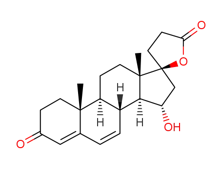 Molecular Structure of 58551-67-0 (15α-hydroxycanrenone)