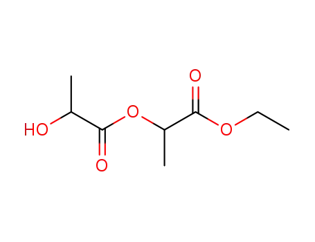 Molecular Structure of 65002-62-2 (1-ethoxy-1-oxopropan-2-yl 2-hydroxypropanoate)
