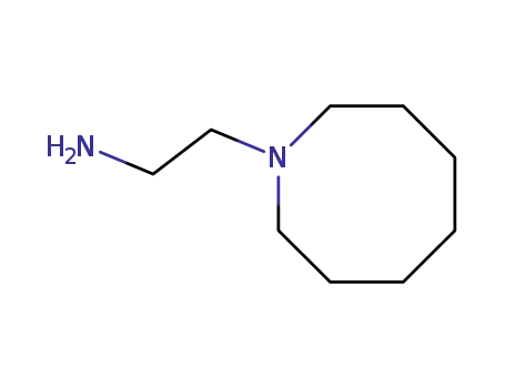 Molecular Structure of 1126-67-6 (hexahydro-2H-azocine-1-ethylamine)
