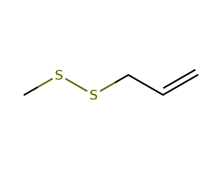 2179-58-0,Methyl allyl disulfide,Disulfide,allyl methyl (7CI,8CI);2-Propenyl methyl disulfide;Allyl methyl disulfide;Methyl 2-propenyl disulfide;Methyl allyl disulfide;