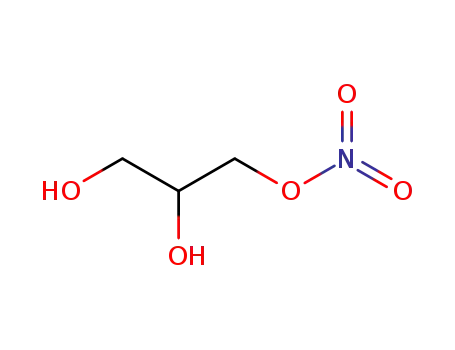 Molecular Structure of 624-43-1 (1-MONONITROGLYCERIN)