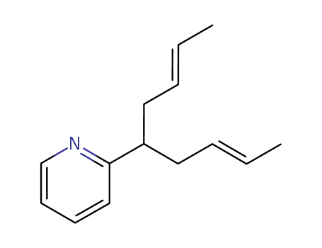 Pyridine,2-[1-(2-buten-1-yl)-3-penten-1-yl]-