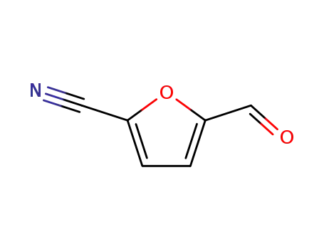 Molecular Structure of 42061-89-2 (5-FORMYLFURAN-2-CARBONITRILE)