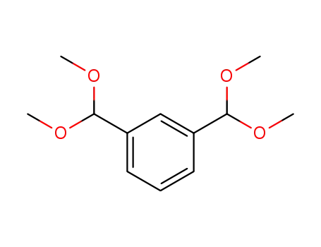 Molecular Structure of 37832-33-0 (Benzene, 1,3-bis(dimethoxymethyl)-)