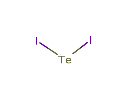 Molecular Structure of 13451-16-6 (Tellurium diiodide)