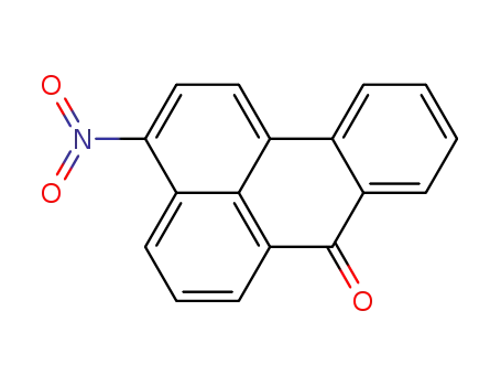 Molecular Structure of 17117-34-9 (3-NITROBENZANTHRONE)