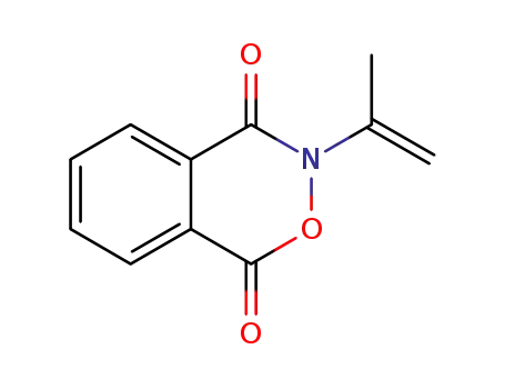 Molecular Structure of 1582289-49-3 (3-(1-methylethenyl)-1H-2,3-benzoxazine-1,4(3H)-dione)