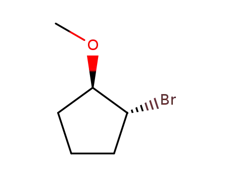 Molecular Structure of 51422-76-5 (trans-1-bromo-2-methoxycyclopentane)