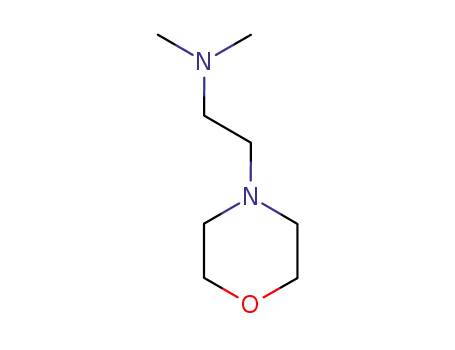 Molecular Structure of 4385-05-1 (4-[2-(Dimethylamino)ethyl]morpholine)