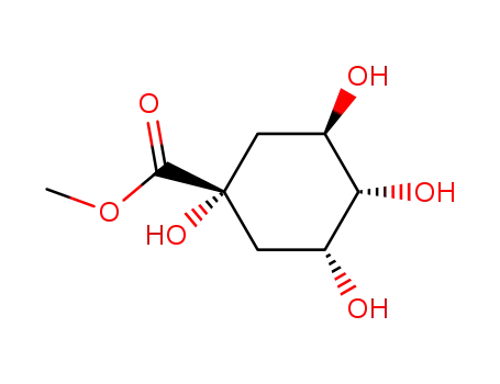 Molecular Structure of 191916-39-9 (methyl (-)-quinate)