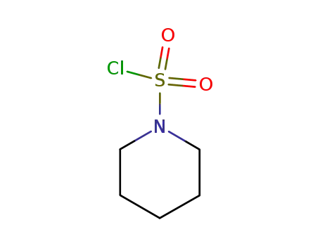 Molecular Structure of 35856-62-3 (PIPERIDINE-1-SULFONYL CHLORIDE)