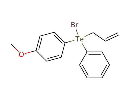 Molecular Structure of 76065-53-7 (C<sub>16</sub>H<sub>17</sub>BrOTe)