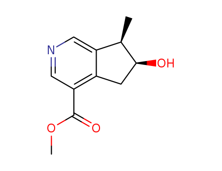 143564-04-9,isocantleyine,5H-2-Pyrindine-4-carboxylicacid, 6,7-dihydro-6-hydroxy-7-methyl-, methyl ester, (6R-trans)-