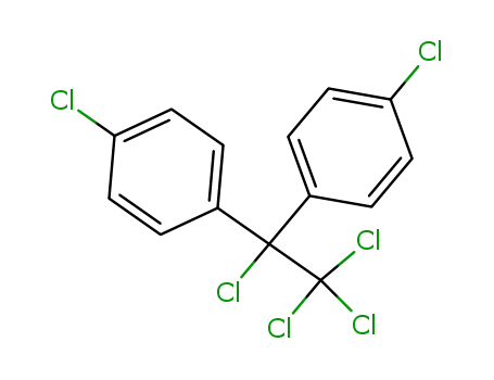 Molecular Structure of 3563-45-9 (1,1-BIS(4-CHLOROPHENYL)-1,2,2,2-TETRACHLOROETHANE)