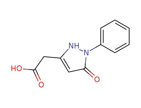 (5-oxo-1-phenyl-2,5-dihydro-1H-pyrazol-3-yl)acetic acid