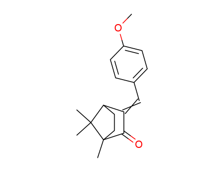 3-((4-Methoxyphenyl)methylene)-1,7,7-trimethylbicyclo(2.2.1)heptan-2-one