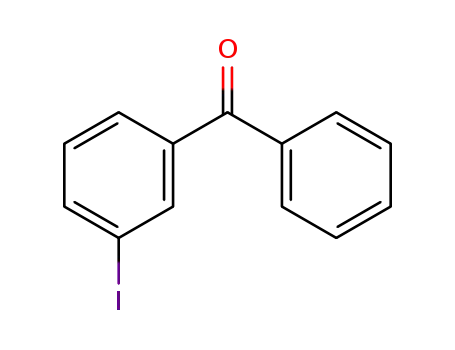 Molecular Structure of 25116-37-4 (3-IODOBENZOPHENONE)
