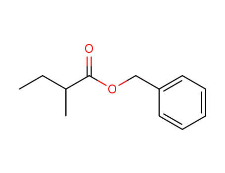 Molecular Structure of 56423-40-6 (BENZYL-2-METHYLBUTYRATE)
