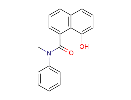 N-methyl-N-phenyl-8-hydroxy-1-naphthamide