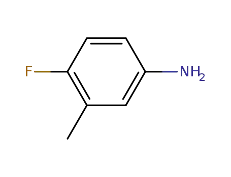 Molecular Structure of 452-69-7 (2-Fluoro-5-aminotoluene)