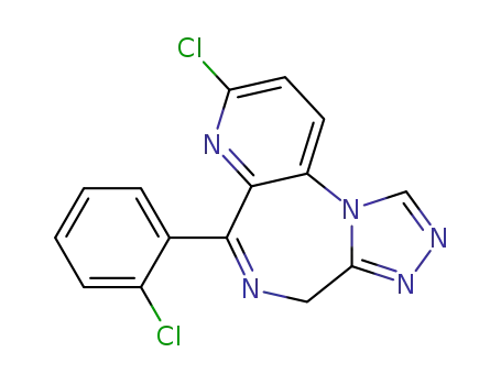 Molecular Structure of 64098-32-4 (zapizolam)