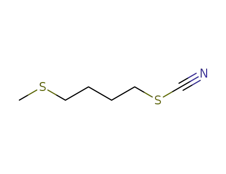 Molecular Structure of 41756-12-1 (4-(methylthio)butyl thiocyanate)