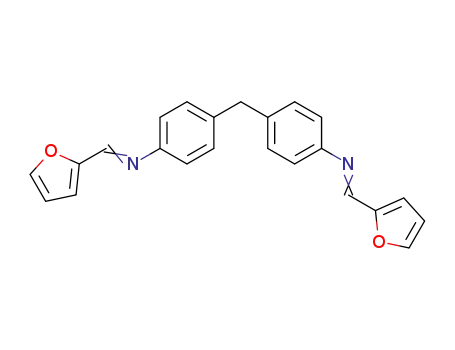 Molecular Structure of 6264-59-1 (4,4'-methylenebis[N-furfurylideneaniline])