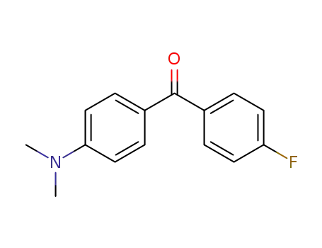Molecular Structure of 16574-54-2 (Methanone, [4-(dimethylamino)phenyl](4-fluorophenyl)-)