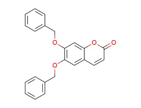 2H-1-Benzopyran-2-one,6,7-bis(phenylmethoxy)-